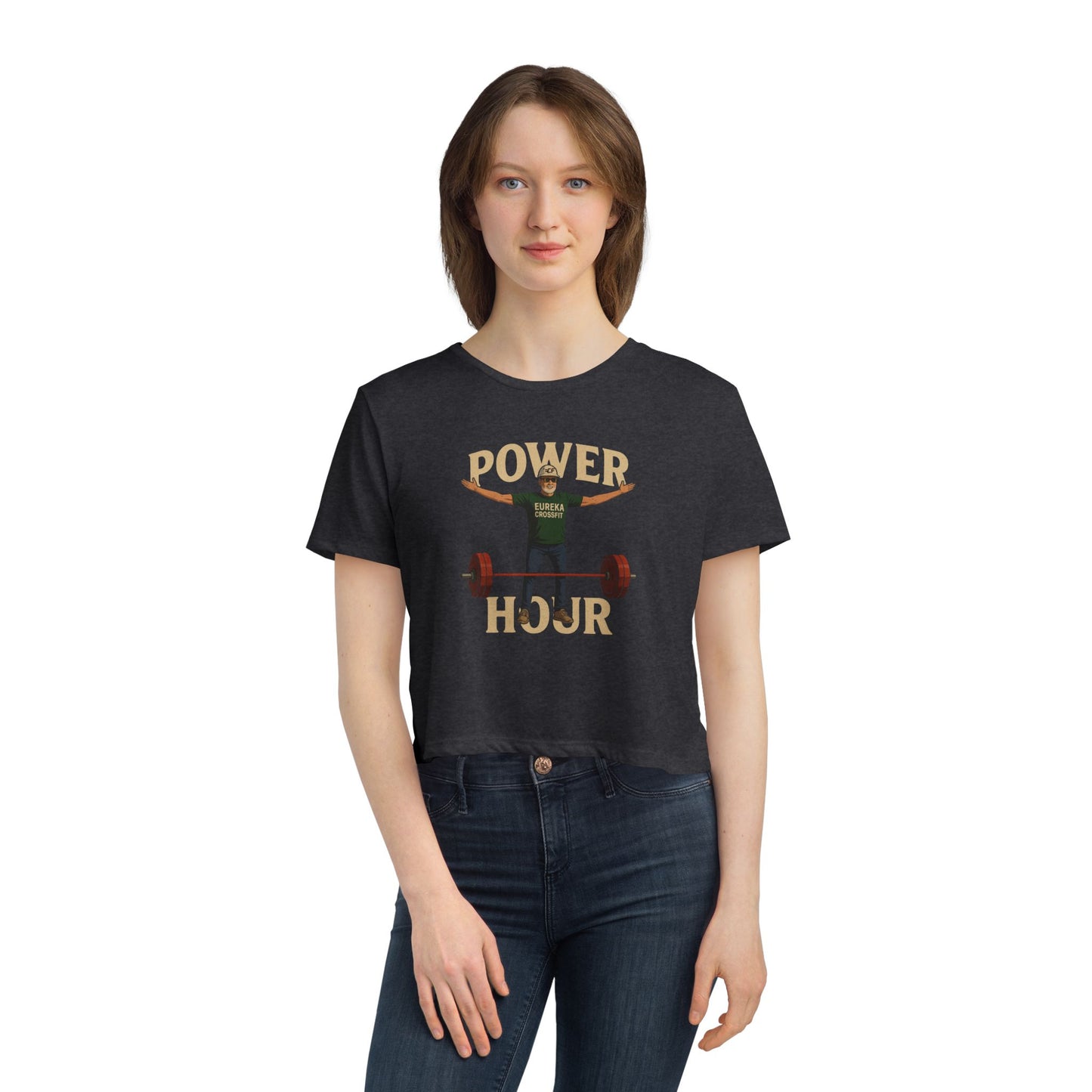 Power Hour with Fred Cropped Tee