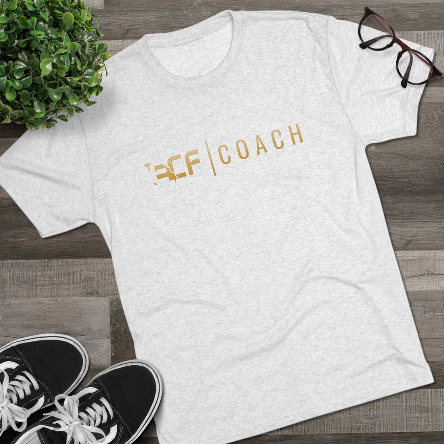 Gold Gradient Coach Tee