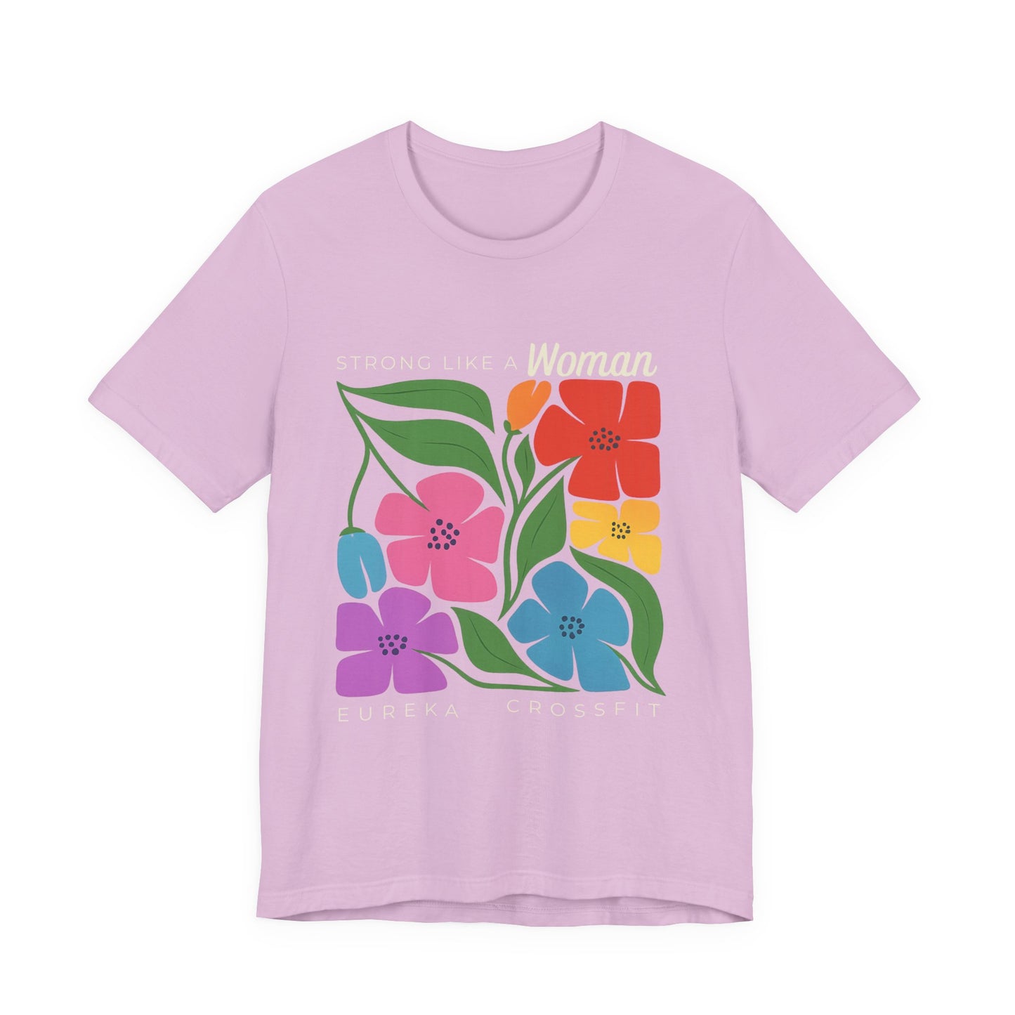 Strong Like a Woman Floral Tee