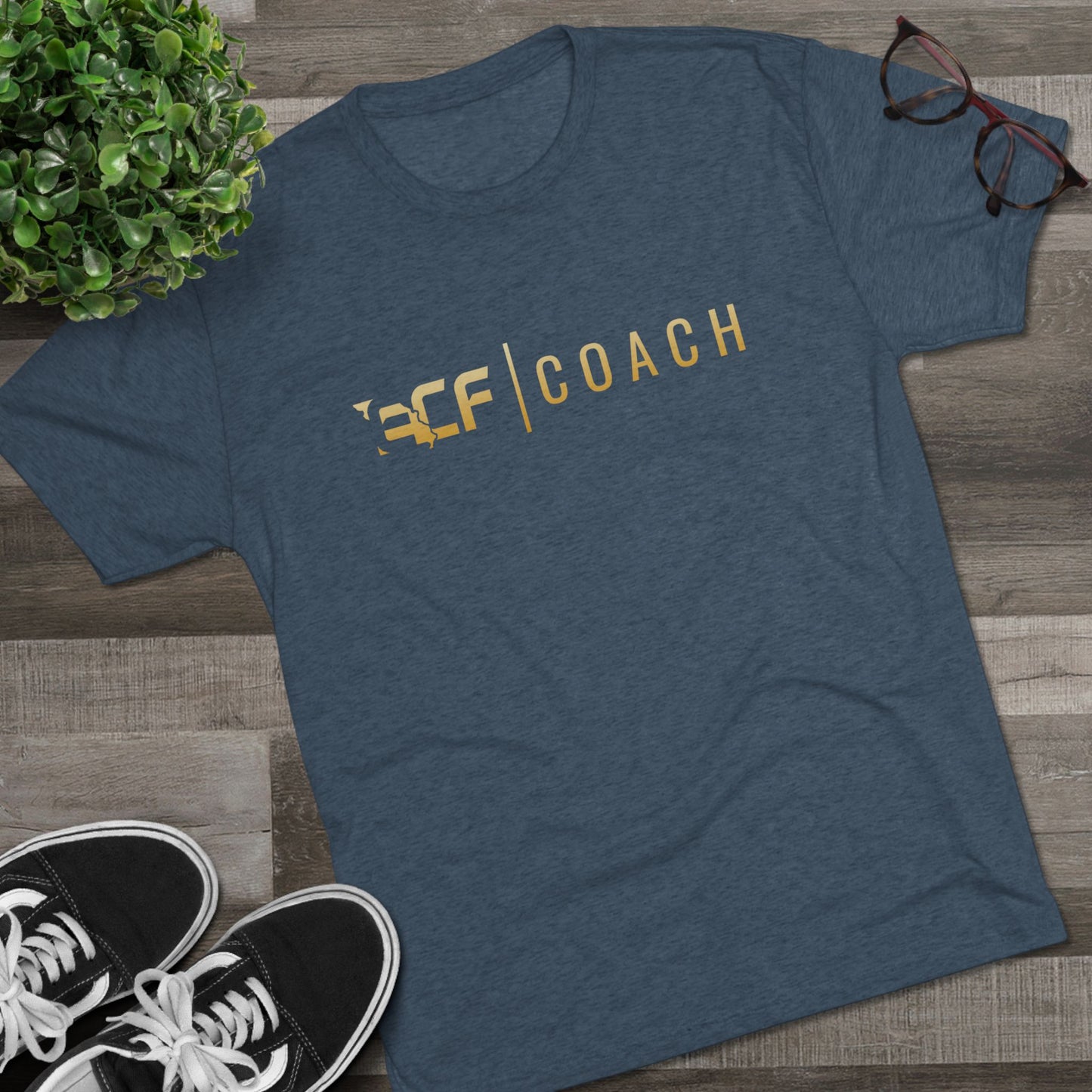 Gold Gradient Coach Tee