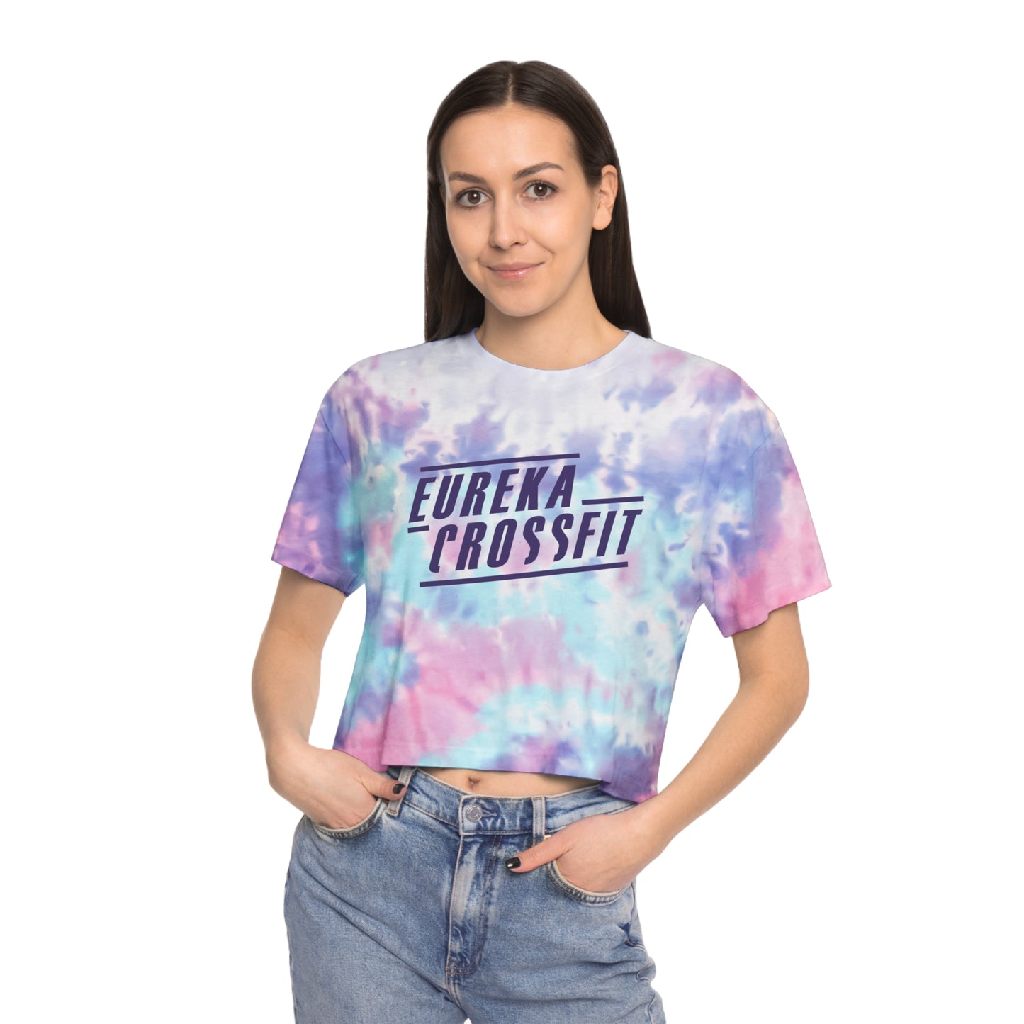 Women's Tie-Dye ECF Classic Crop Tee