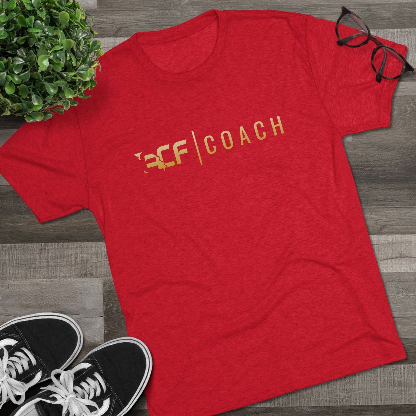 Gold Gradient Coach Tee