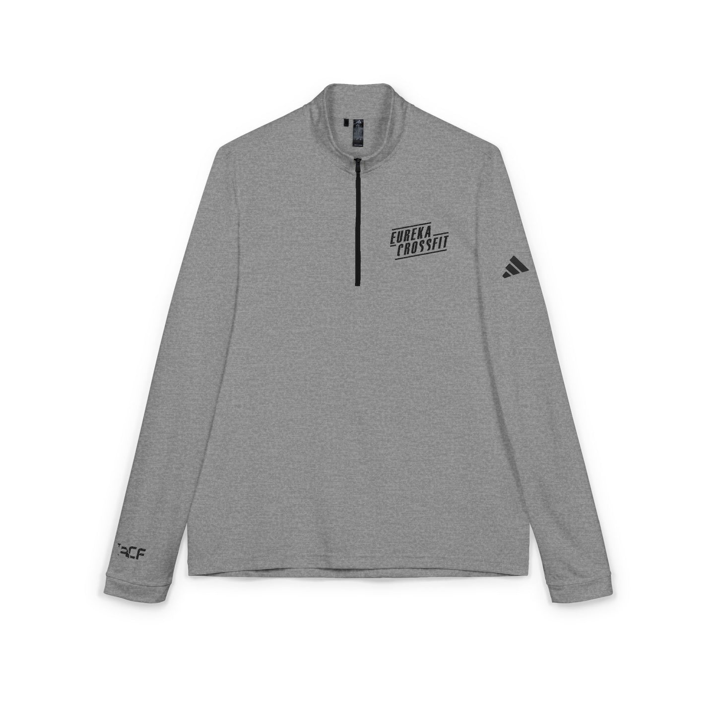 Embroidered Adidas® Quarter-Zip Pullover