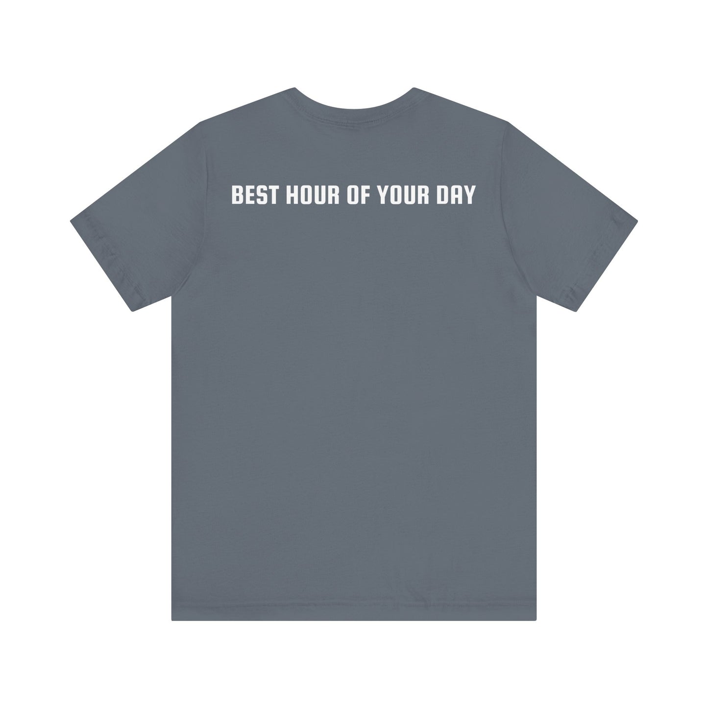 ECF Best Hour White Logo Tee