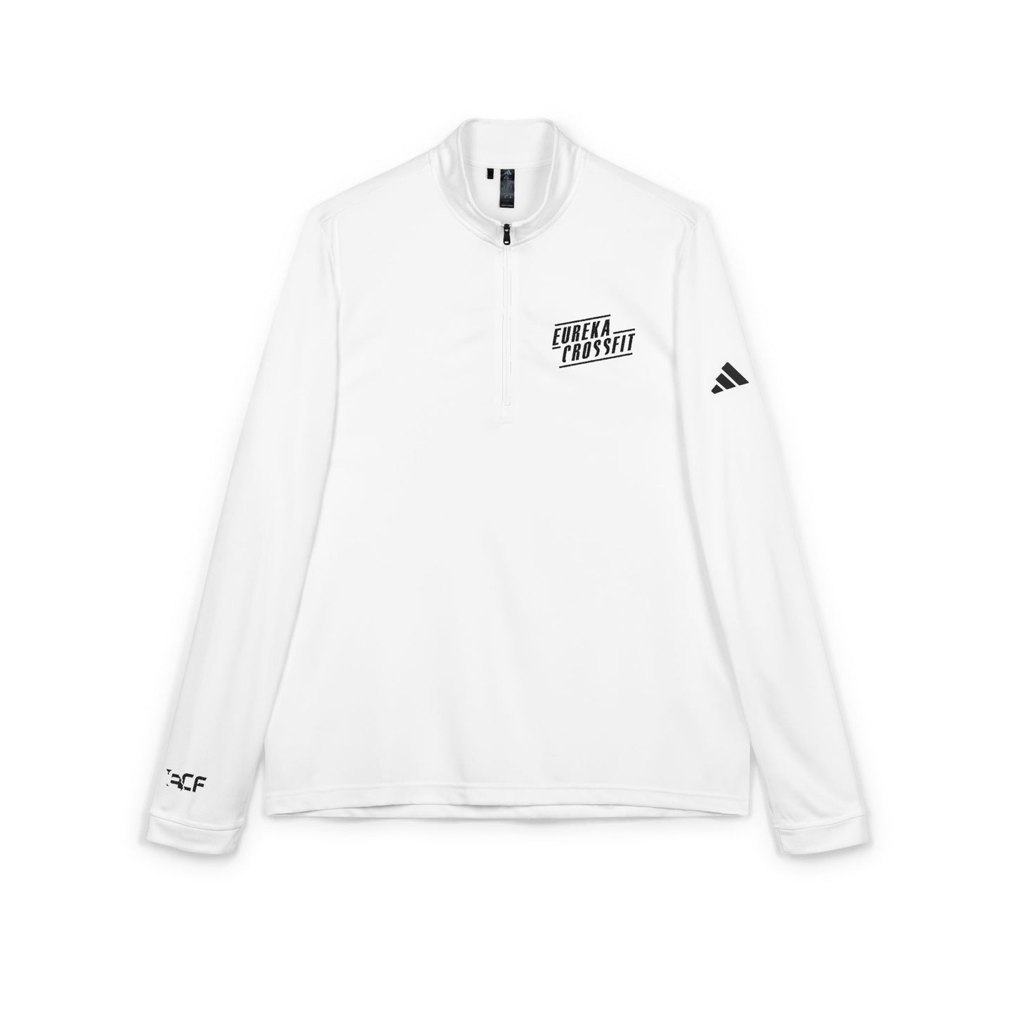 Embroidered Adidas® Quarter-Zip Pullover