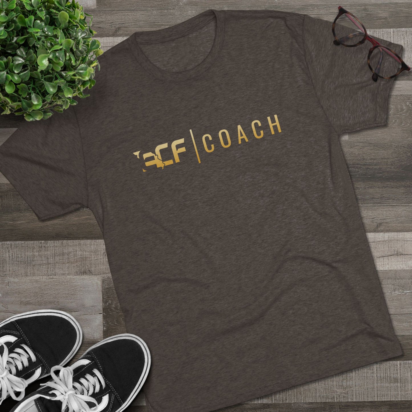 Gold Gradient Coach Tee