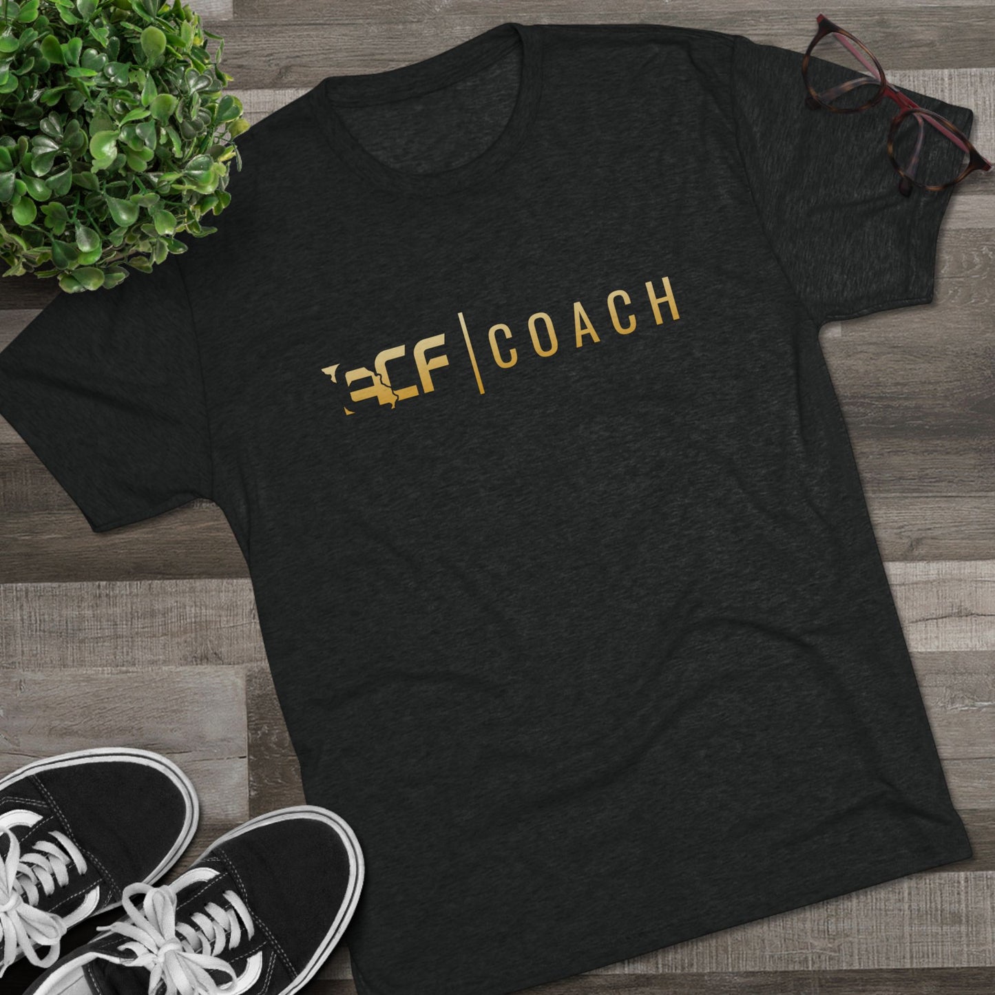 Gold Gradient Coach Tee