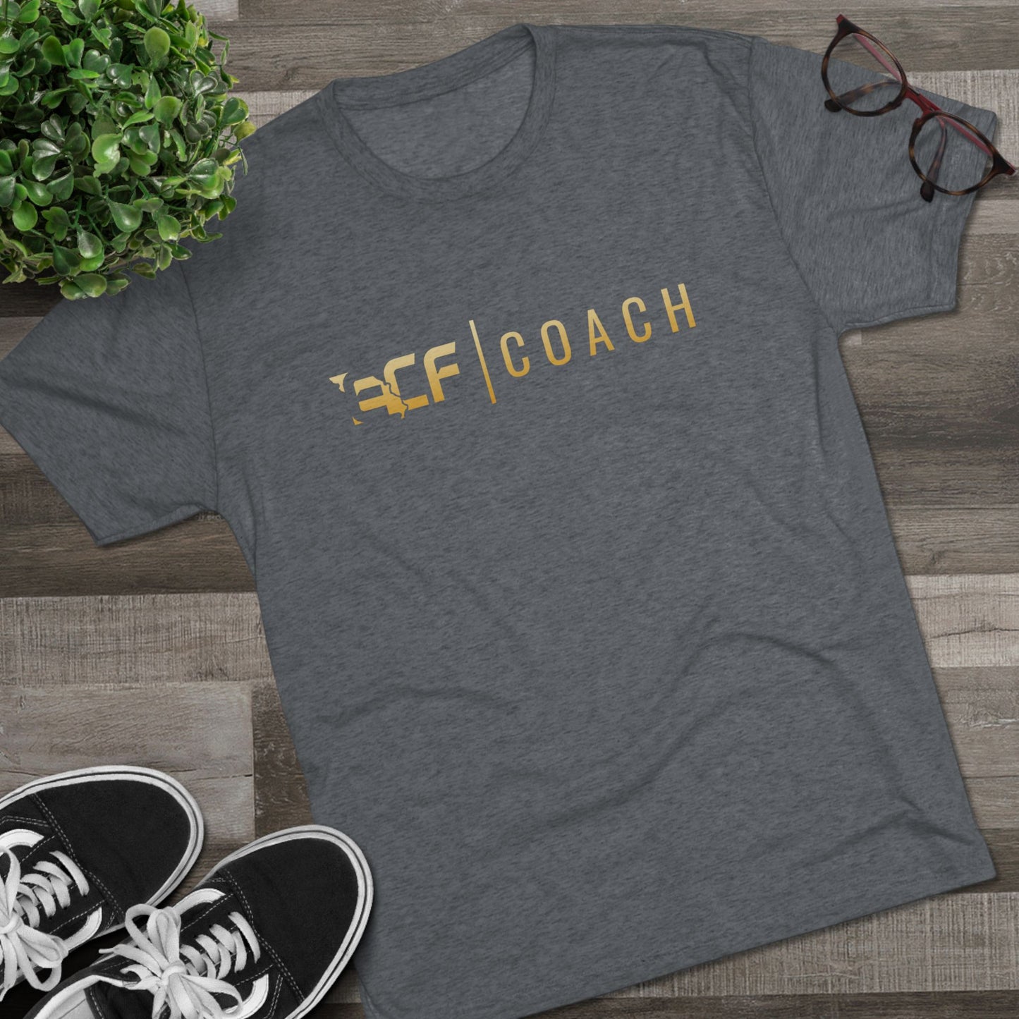 Gold Gradient Coach Tee