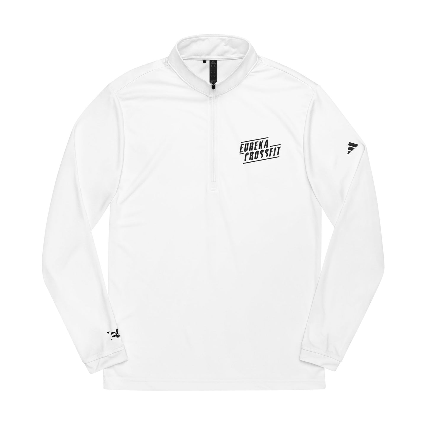 Embroidered Adidas® Quarter-Zip Pullover