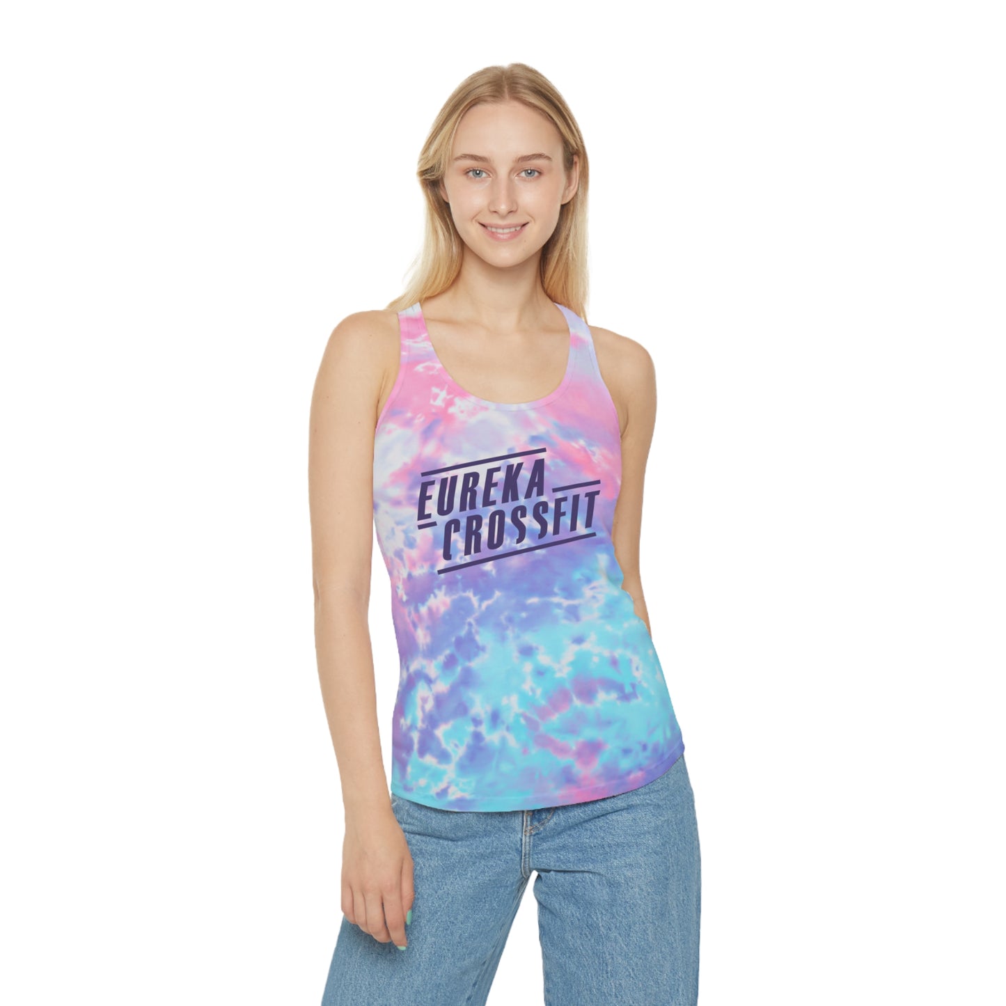 Tie Dye Racerback Tank Top