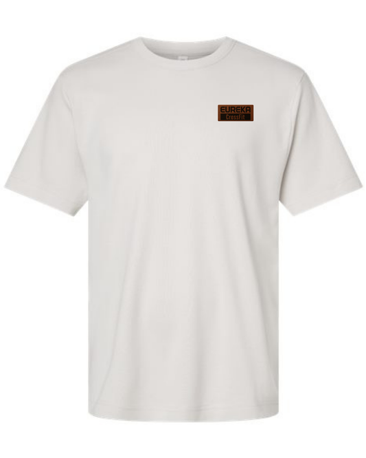 Heavyweight Leather Patch Tee